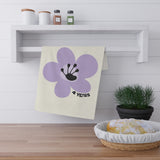 4 Year Milestone Natural Tea Towel