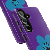 Just For Today Purple Tough Phone Case | Recovery Gift | Poop2Poppies™