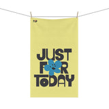 Just For Today Cornsilk Tea Towel