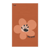 30 Day Milestone Antique Orange Tea Towel
