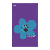 Just For Today Purple Tea Towel