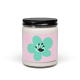 60 Day Flower Scented Soy Candle (255g) - Light Pink