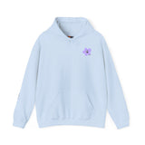 4 Year Milestone Unisex Front & Back Flower Hoodie