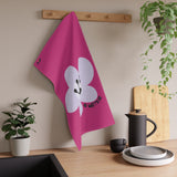 6 Month Milestone Heliconia Tea Towel