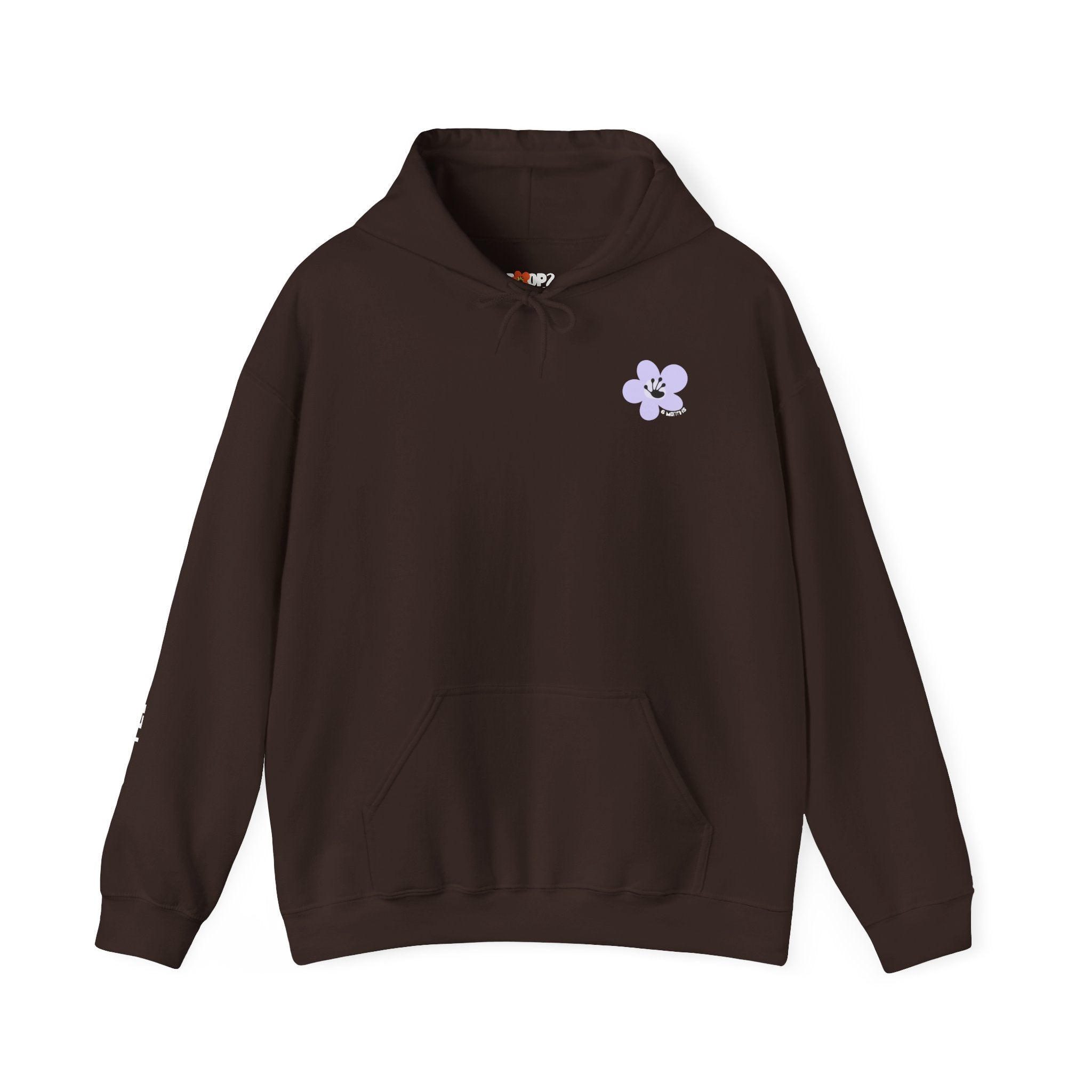 6 Month Milestone Unisex Front & Back Flower Hoodie