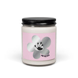 10 Year Milestone Text Scented Soy Candle (255g) - Light Pink