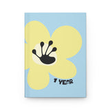 1 Year Milestone Light Blue Journal
