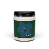 5 Year Milestone Text Scented Soy Candle (255g) - Forest Green