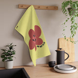 18 Month Milestone Cornsilk Tea Towel