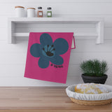 5 Year Milestone Heliconia Tea Towel