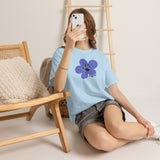 7 Year Milestone Unisex Flower T-Shirt | Recovery Gift | Poop2Poppies™