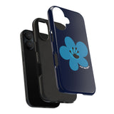Just For Today Navy Tough Phone Case | Recovery Gift | Poop2Poppies™