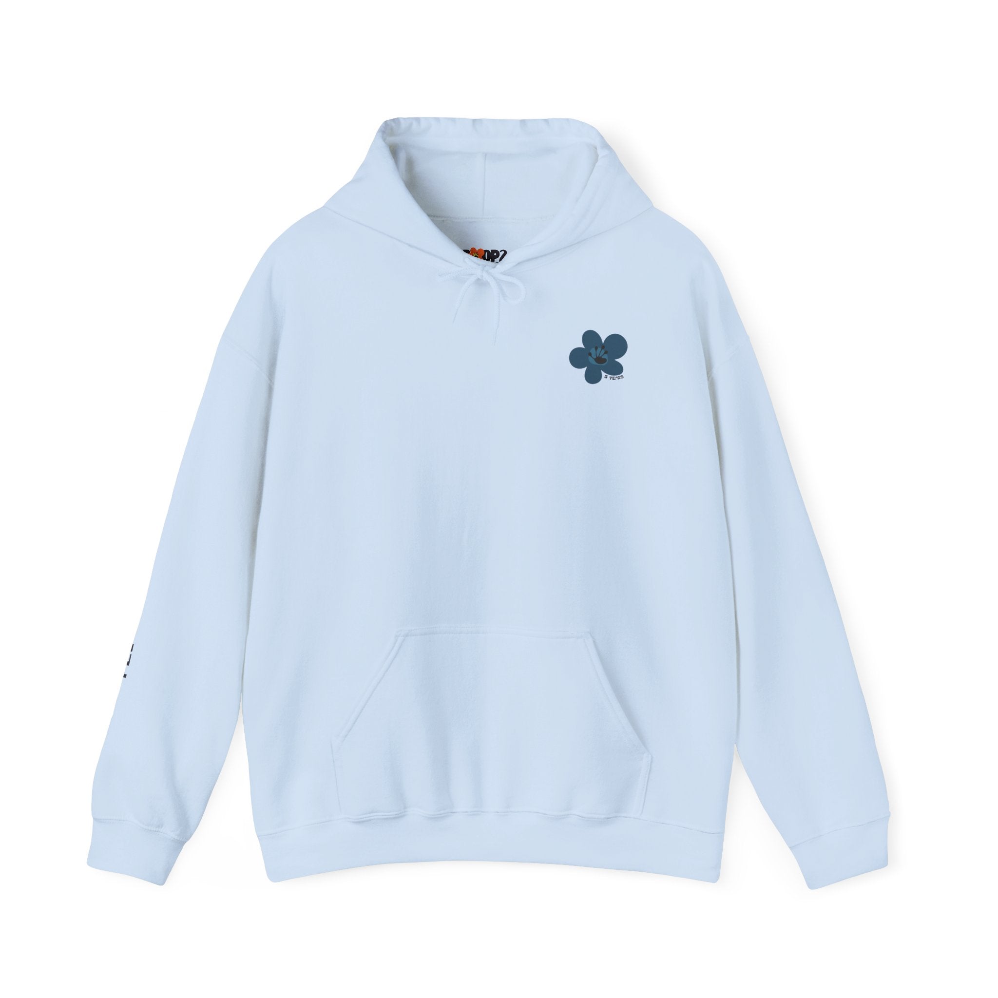5 Year Milestone Unisex Hoodie | Recovery Gift | Poop2Poppies™