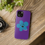 Just For Today Purple Tough Phone Case | Recovery Gift | Poop2Poppies™