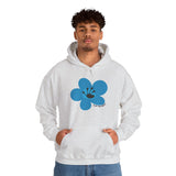 Just For Today Unisex Flower Hoodie | Recovery Gift | Poop2Poppies™