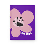 90 Day Milestone Purple Journal