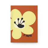 1 Year Milestone Antique Orange Journal