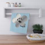 10 Year Milestone Light Blue Tea Towel