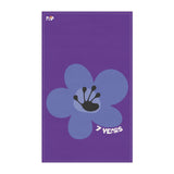 7 Year Milestone Purple Tea Towel
